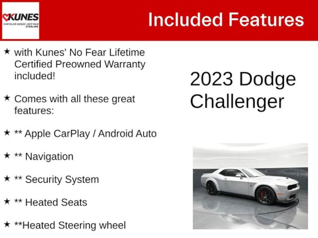 Used 2023 Dodge Challenger R/T Scat Pack Widebody Coupe