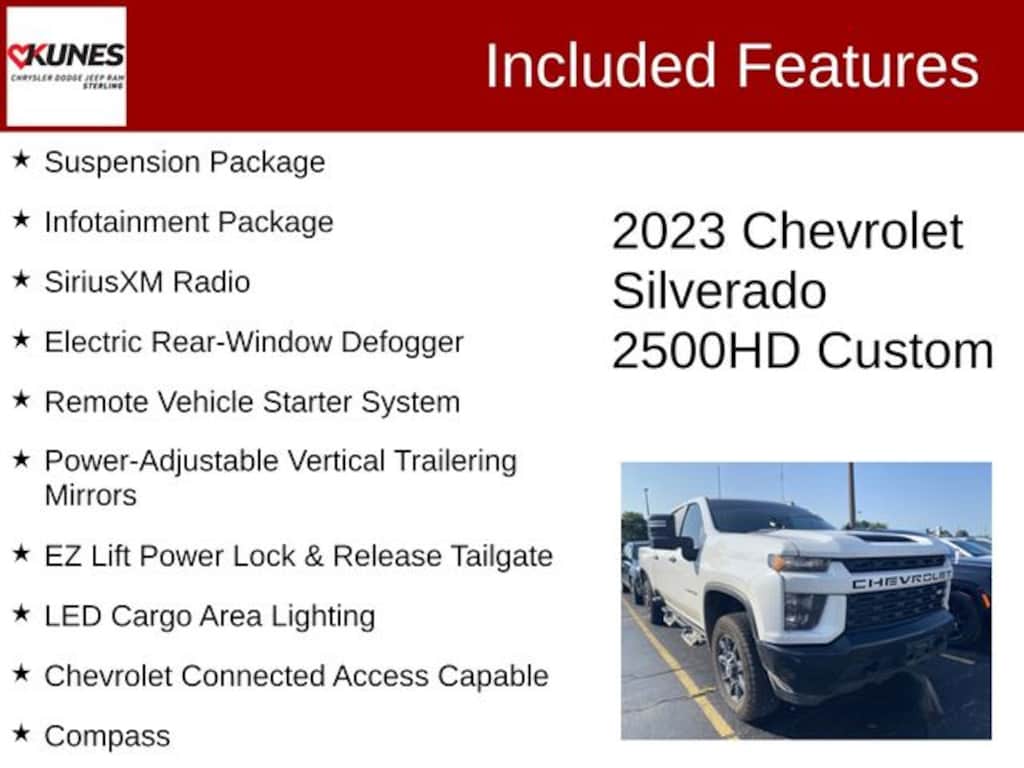 Used 2023 Chevrolet Silverado 2500HD Custom Truck