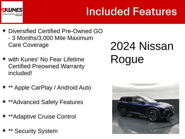 Certified 2024 Nissan Rogue SV SUV