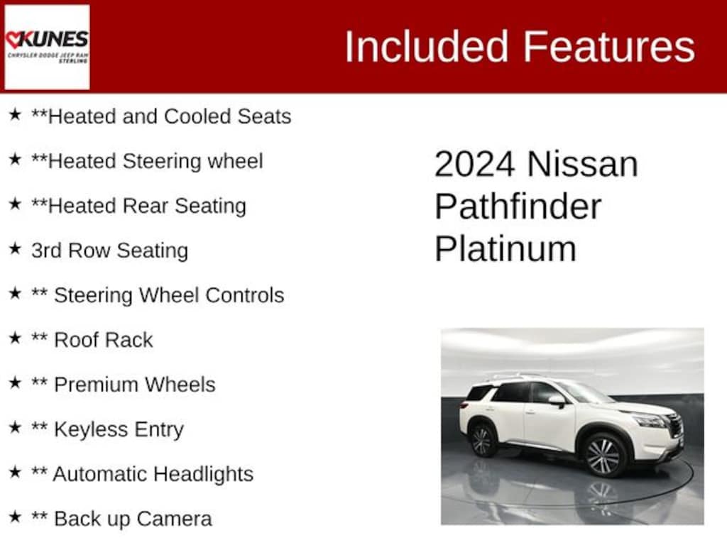 Used 2024 Nissan Pathfinder Platinum SUV