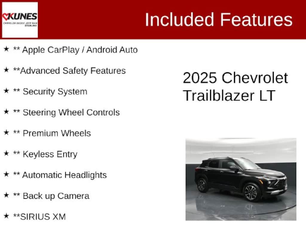 Used 2025 Chevrolet Trailblazer LT SUV