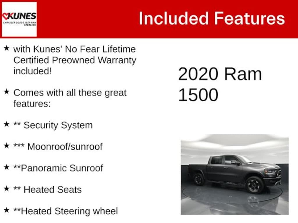 Used 2020 Ram 1500 Rebel Truck