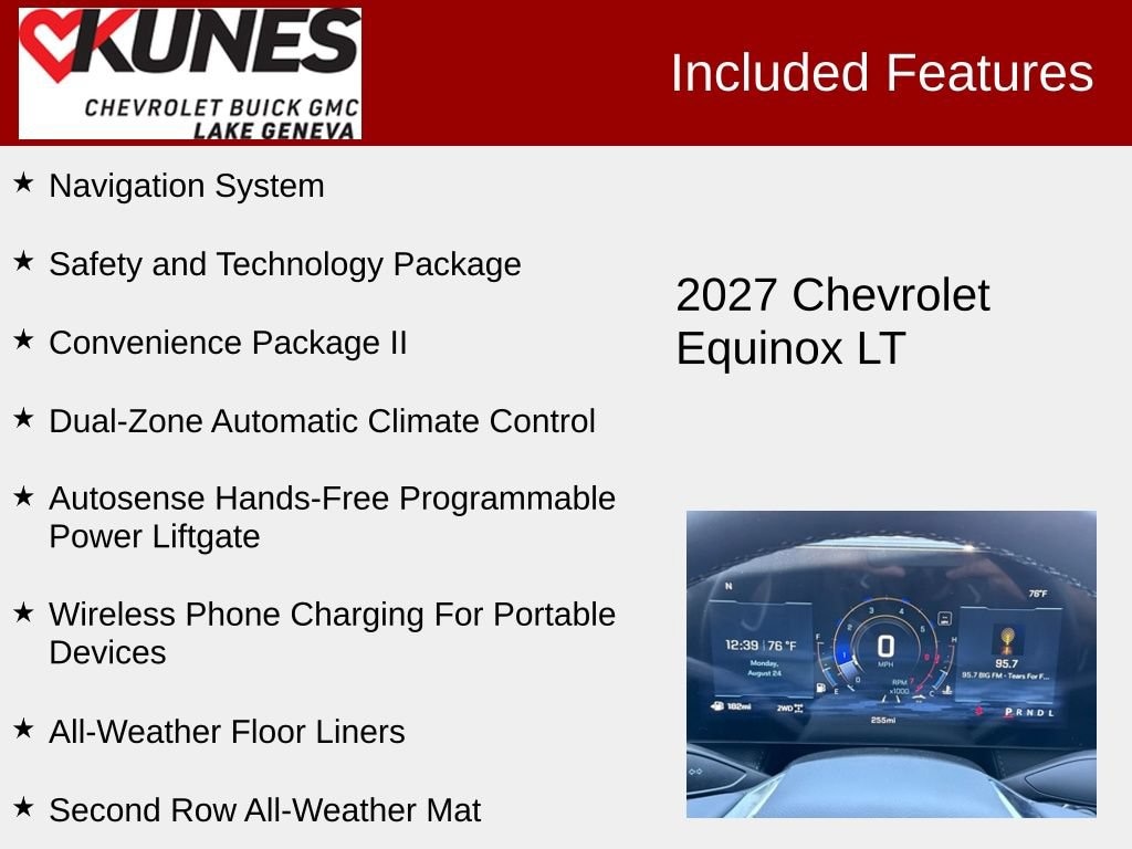 New 2027 Chevrolet Equinox LT SUV