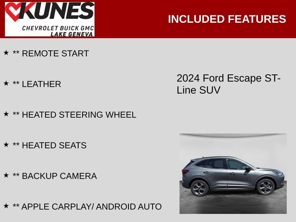 Used 2024 Ford Escape ST-Line