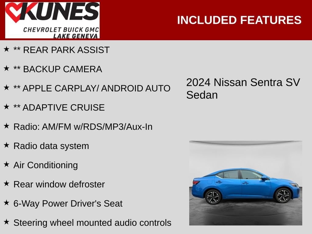 Used 2024 Nissan Sentra SV