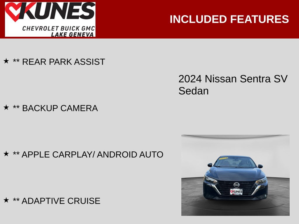 Used 2024 Nissan Sentra SV