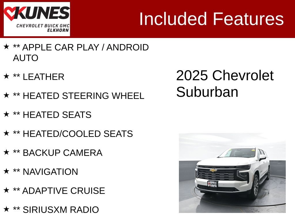 Used 2025 Chevrolet Suburban High Country SUV