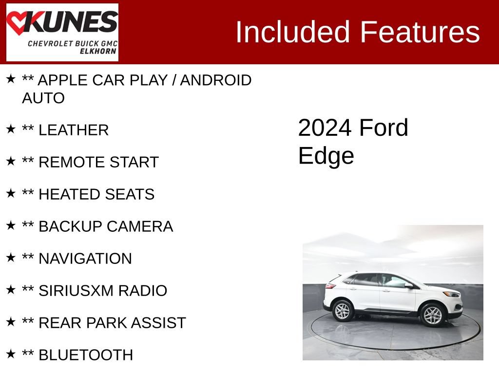 Used 2024 Ford Edge SEL