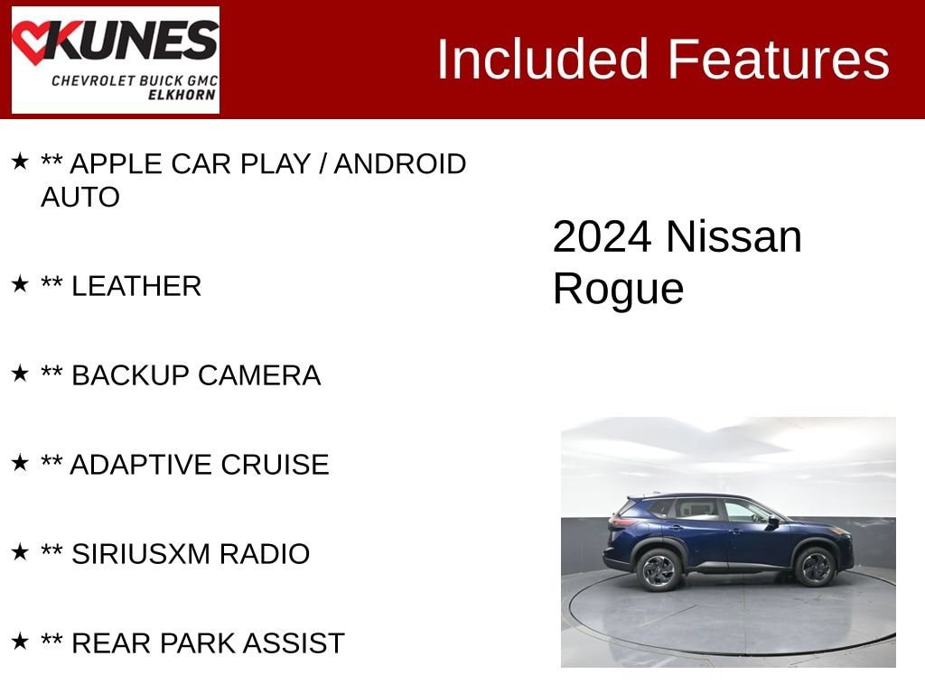 Used 2024 Nissan Rogue SV