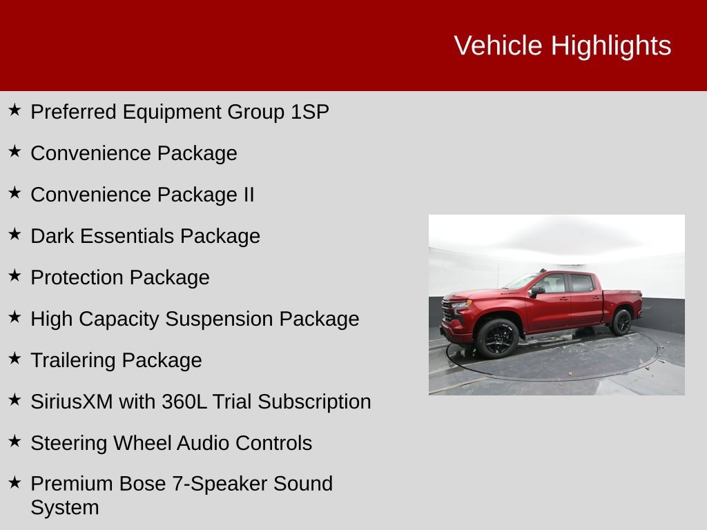 New 2026 Chevrolet Silverado 1500 RST Truck