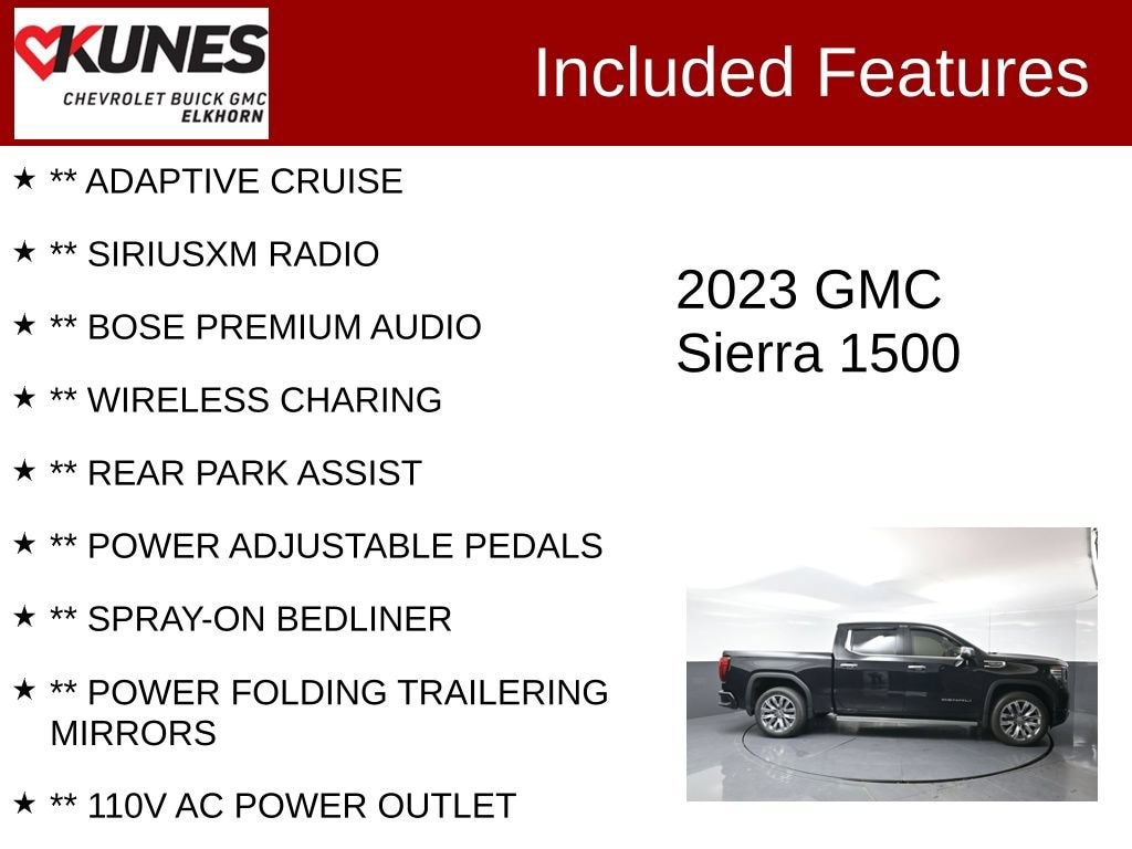 Used 2023 GMC Sierra 1500 Denali Truck