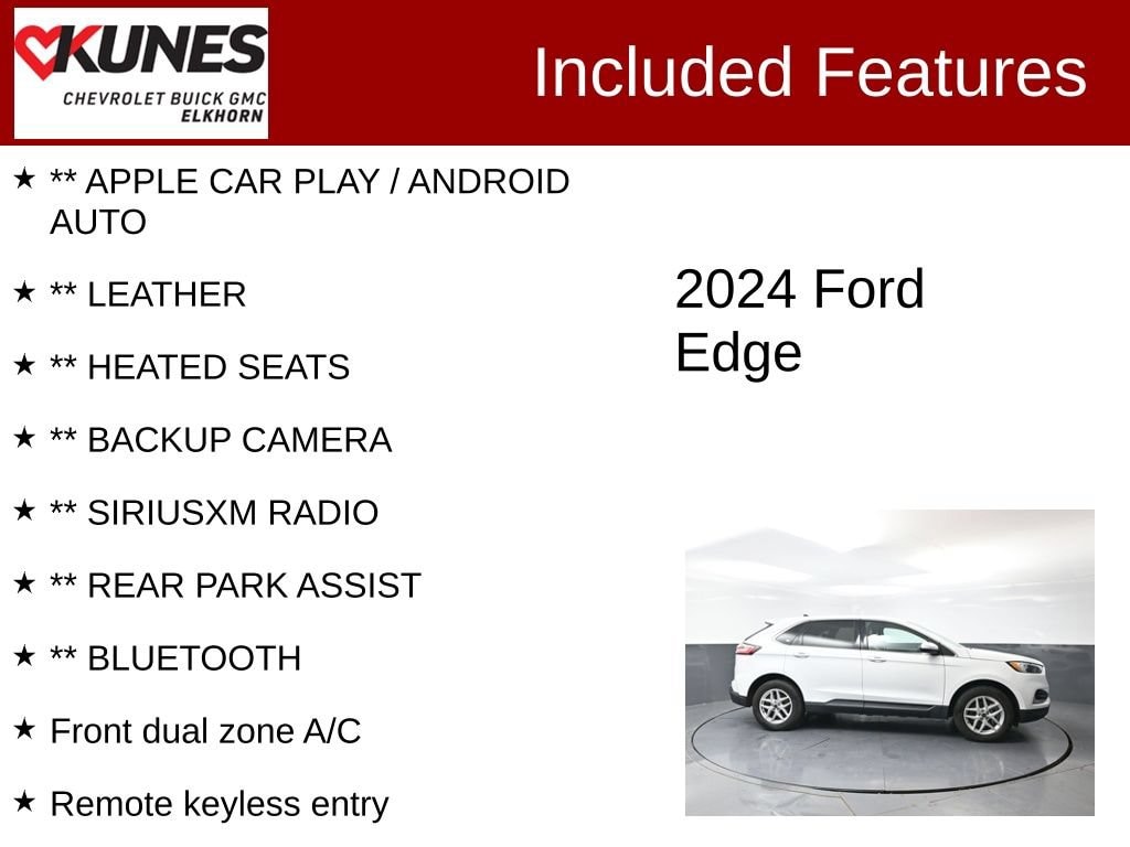 Used 2024 Ford Edge SEL