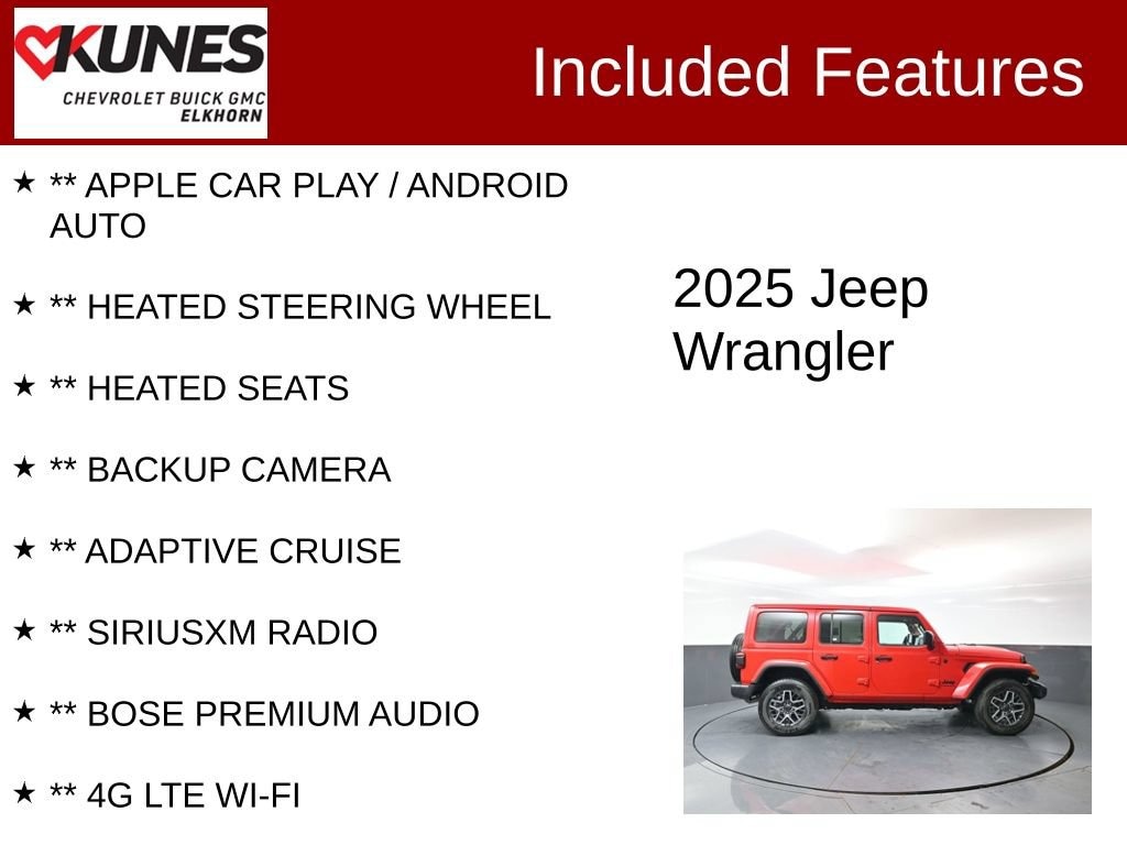 Used 2025 Jeep Wrangler Sahara