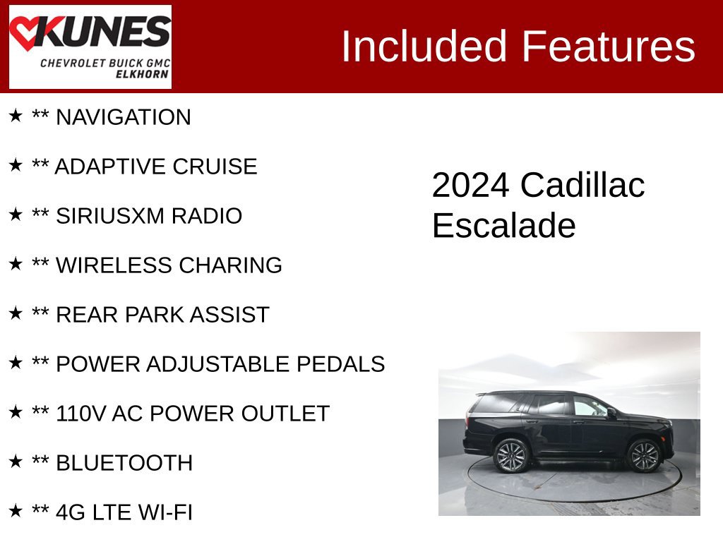 Used 2024 CADILLAC Escalade Sport SUV