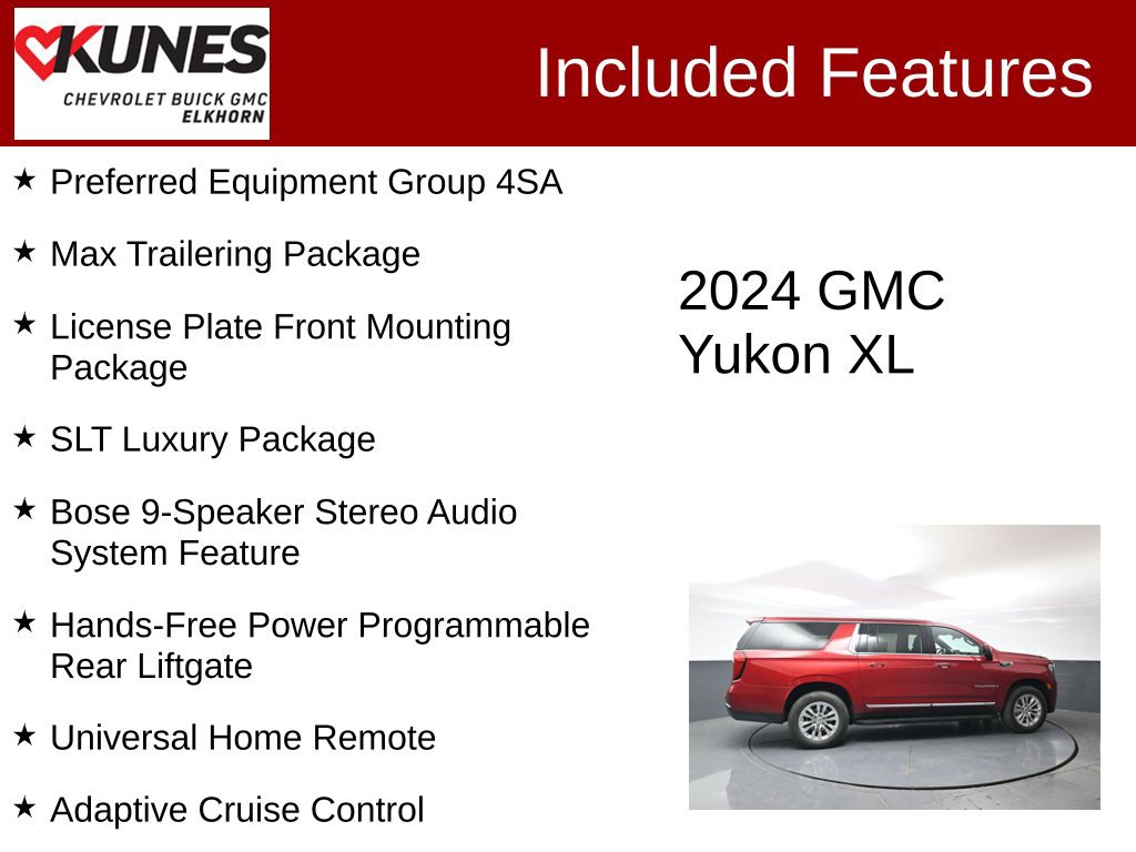 Used 2024 GMC Yukon XL SLT SUV