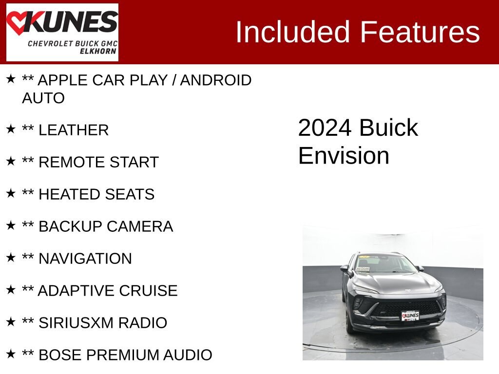 Used 2024 Buick Envision Sport Touring SUV