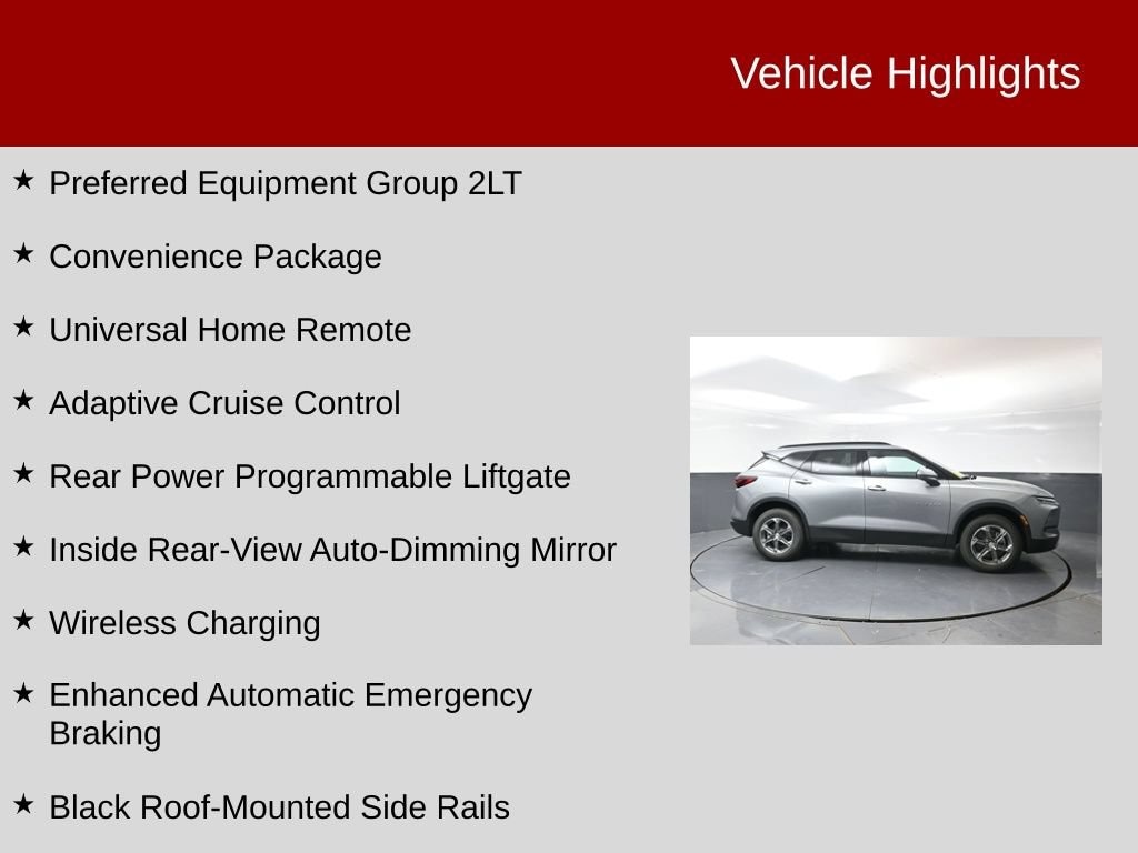 New 2026 Chevrolet Blazer 2LT SUV