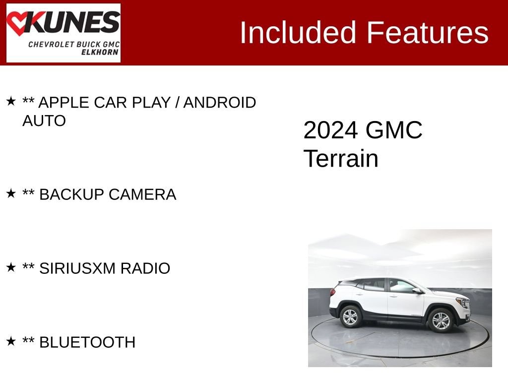 Used 2024 GMC Terrain SLE SUV