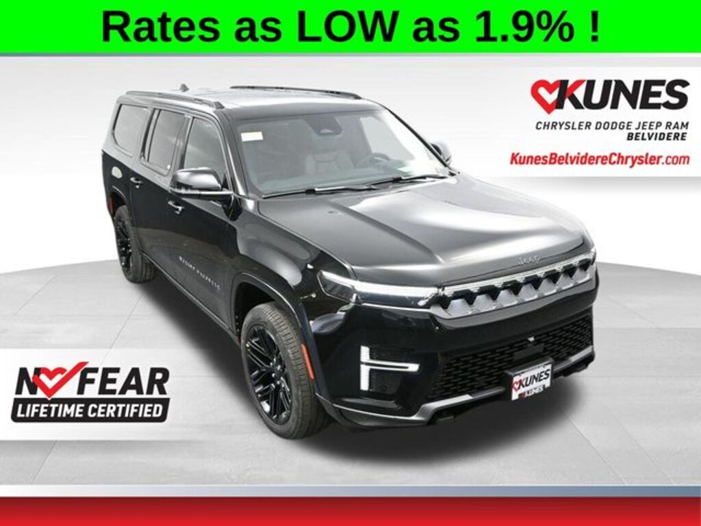 New 2026 Jeep Grand Wagoneer L Limited Reserve Sport Utility