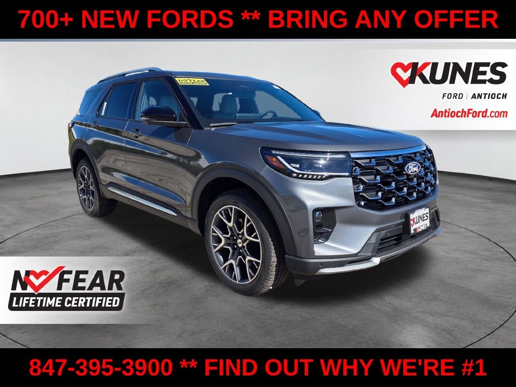New 2027 Ford Explorer Platinum SUV