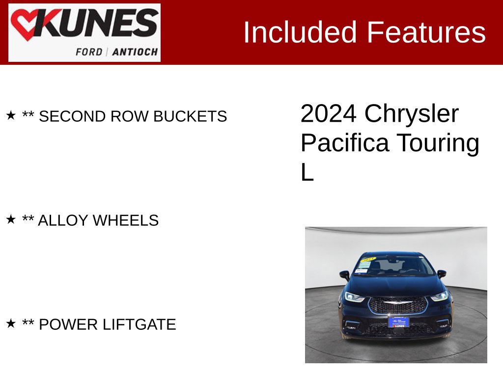 Certified 2024 Chrysler Pacifica Touring L Van Passenger Van