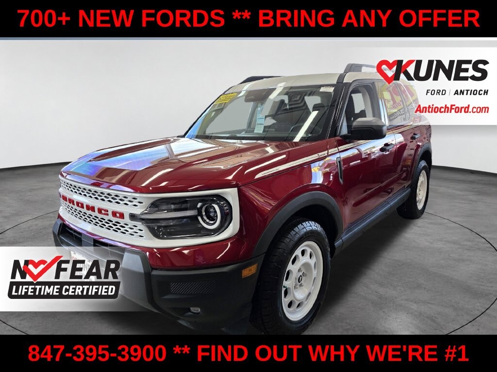 New 2025 Ford Bronco Sport Heritage SUV