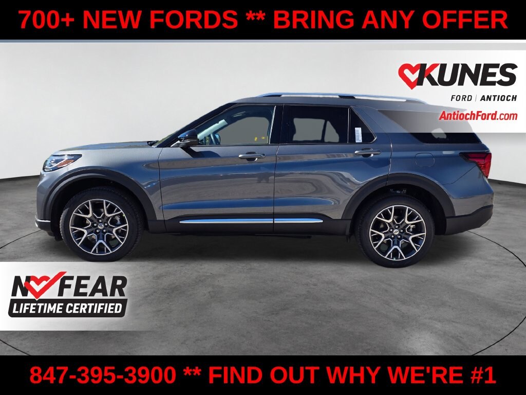 New 2027 Ford Explorer Platinum SUV