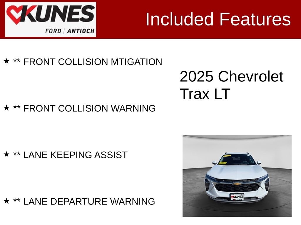 Certified 2025 Chevrolet Trax LT SUV
