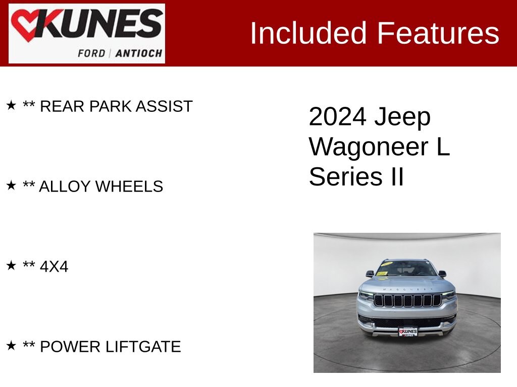 Certified 2024 Jeep Wagoneer L Series II SUV