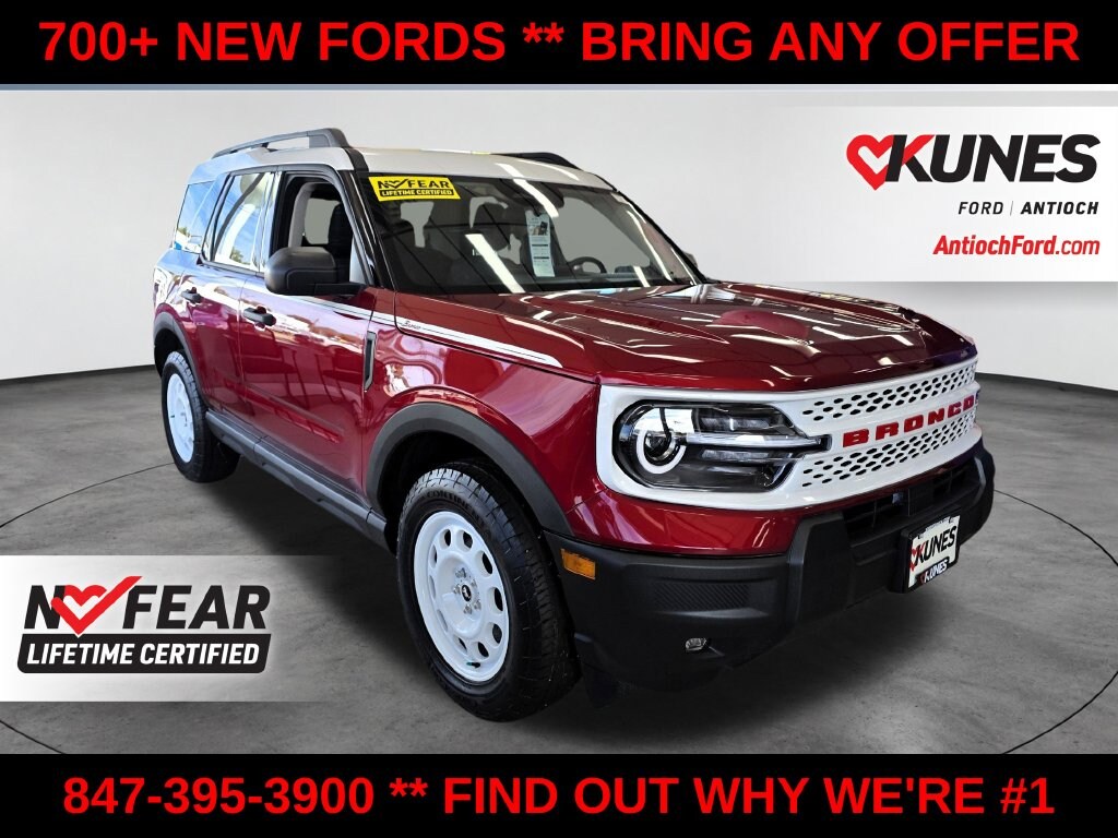 New 2025 Ford Bronco Sport Heritage SUV