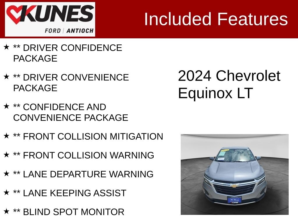 Certified 2024 Chevrolet Equinox LT w/1LT SUV