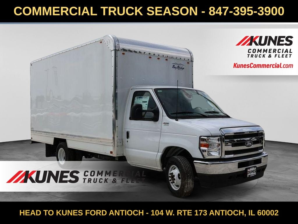 New 2026 Ford E-350 Cutaway Base Box Van Truck