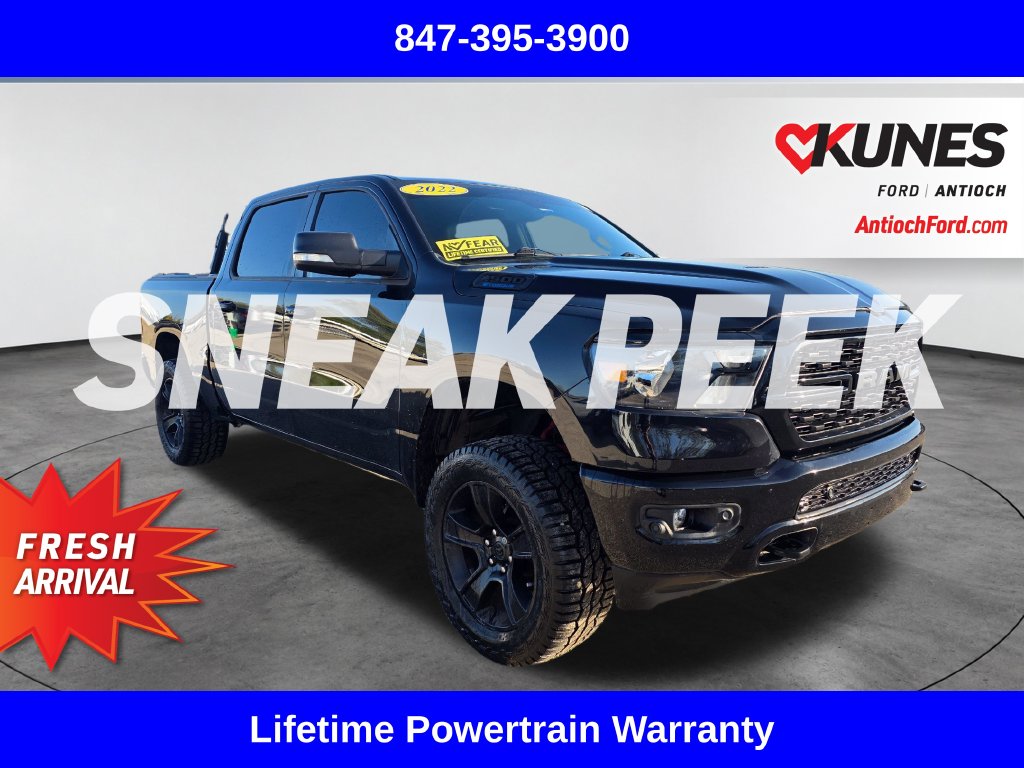 Certified 2022 Ram 1500 Big Horn/Lone Star Truck Crew Cab