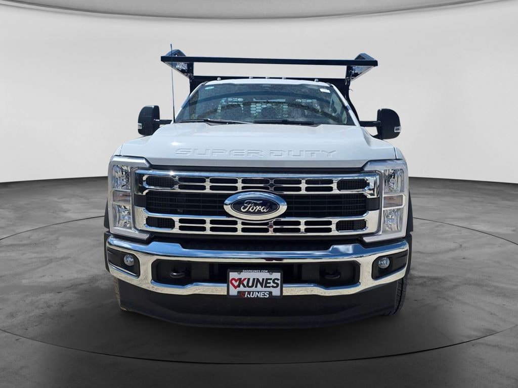 New 2026 Ford F-550 Chassis XL Contractor Body Truck Regular Cab