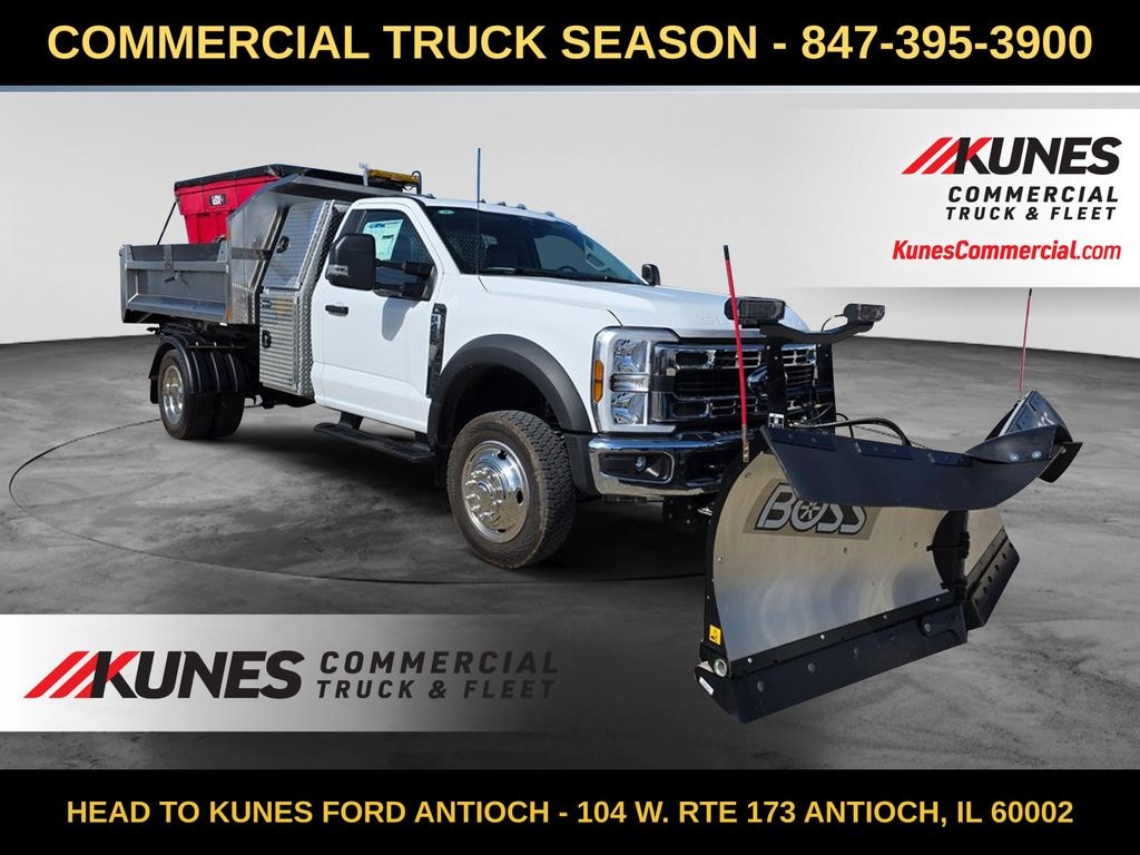 New 2026 Ford F-450 Chassis XL Electric Snow Fighter Truck Regular Cab