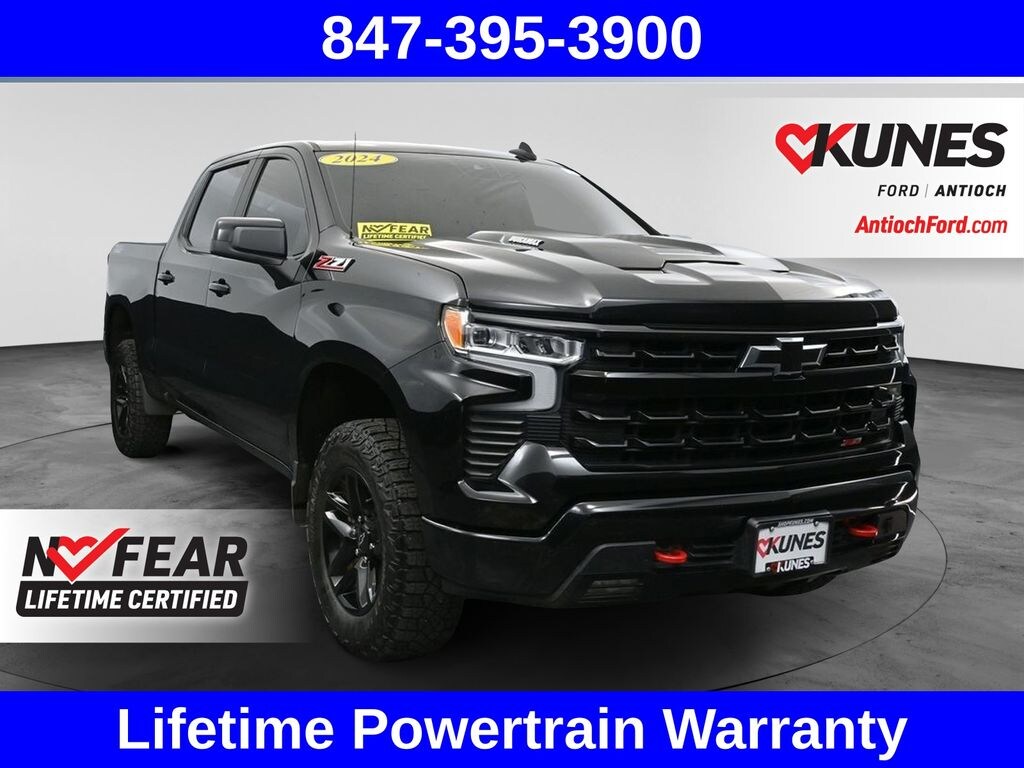 Certified 2024 Chevrolet Silverado 1500 LT Trail Boss Truck Crew Cab