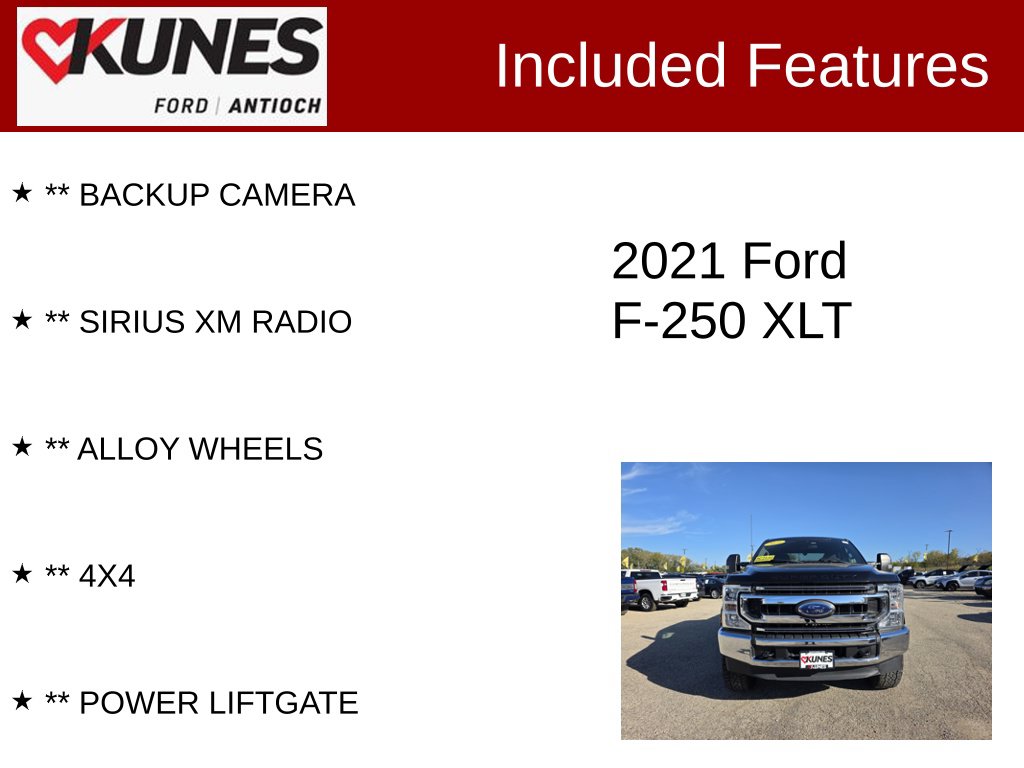 Certified 2021 Ford F-250 Truck Crew Cab