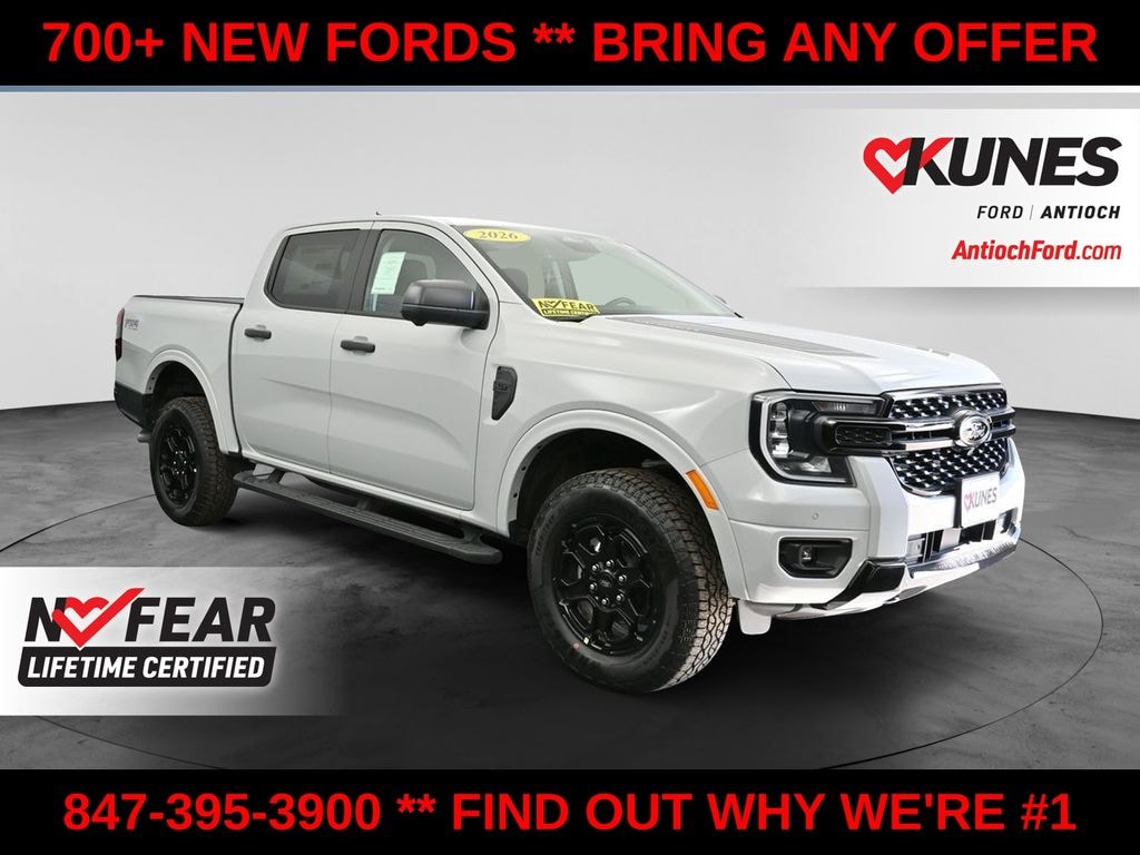 New 2026 Ford Ranger XLT Truck SuperCrew