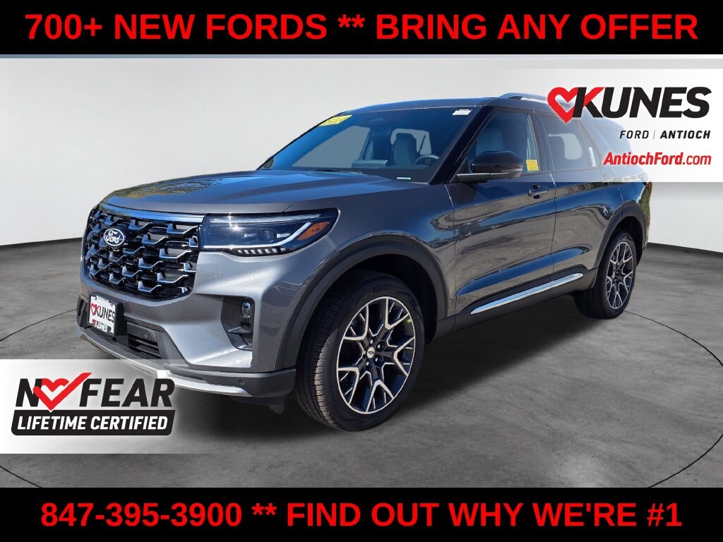 New 2027 Ford Explorer Platinum SUV