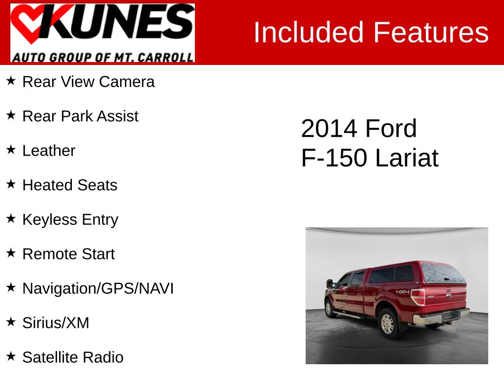 Used 2014 Ford F-150 Lariat Truck