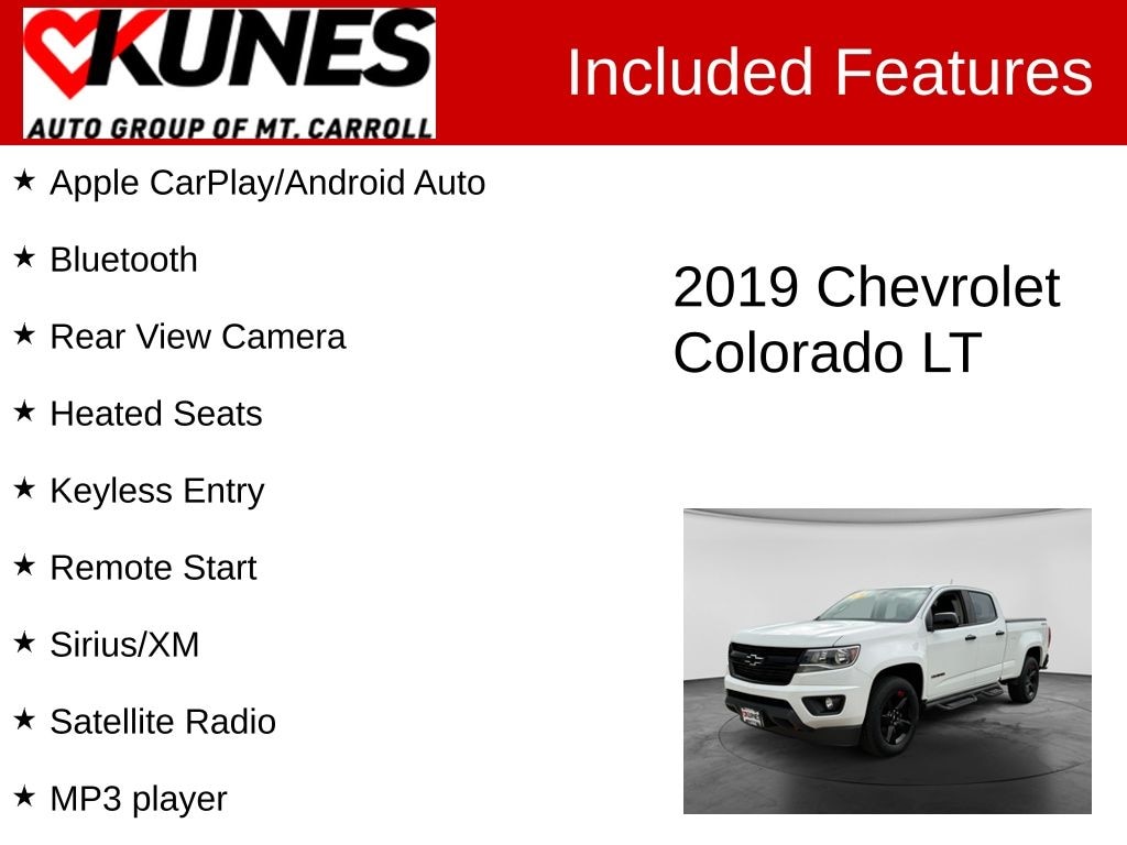 Used 2019 Chevrolet Colorado LT Truck