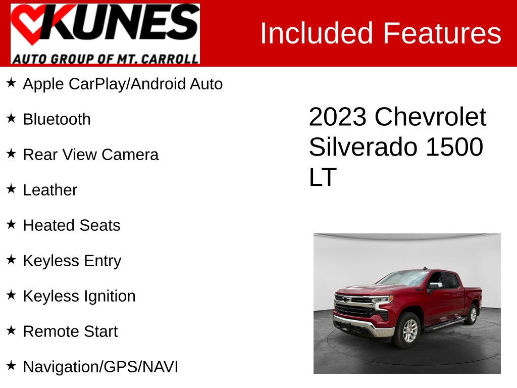 Certified 2023 Chevrolet Silverado 1500 LT LT1 Truck