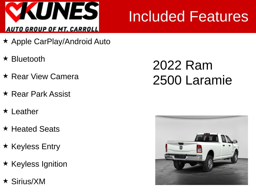 Certified 2022 Ram 2500 Laramie Truck