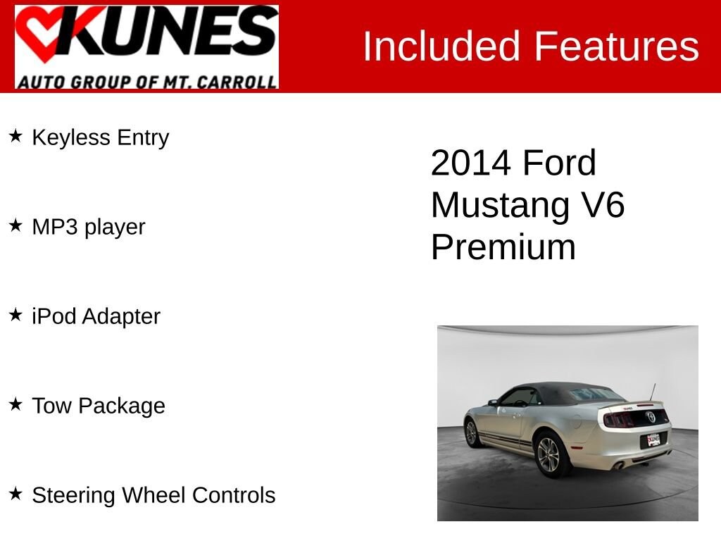 Used 2014 Ford Mustang V6
