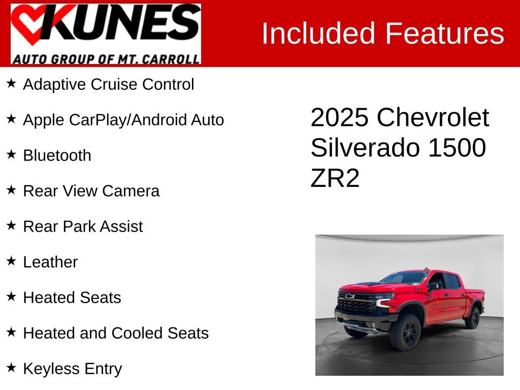 Used 2025 Chevrolet Silverado 1500 ZR2 Truck