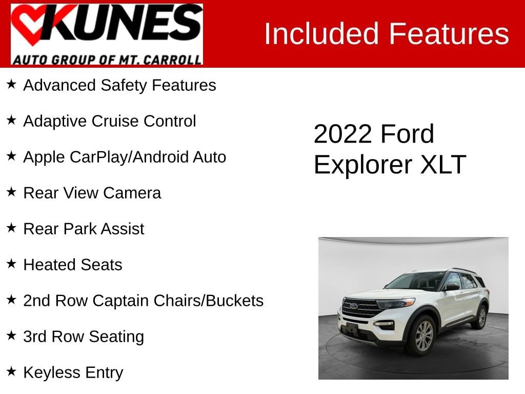 Used 2022 Ford Explorer XLT