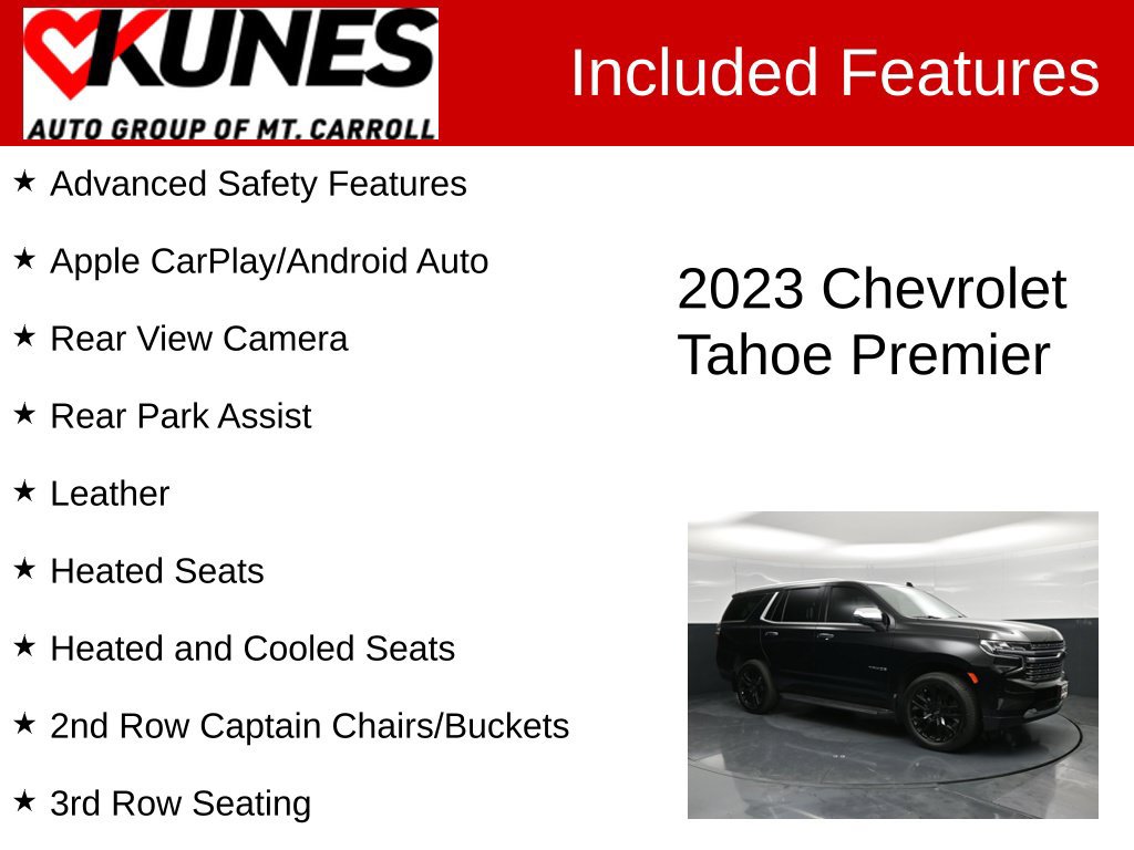 Used 2023 Chevrolet Tahoe Premier SUV