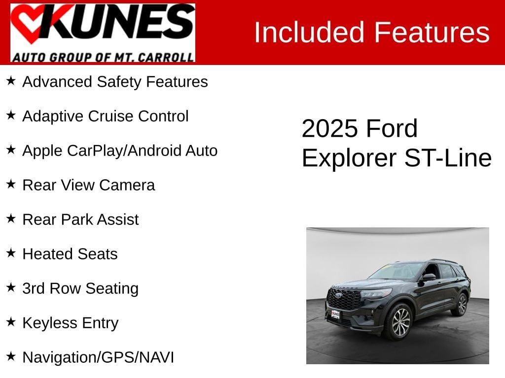 Used 2025 Ford Explorer ST-Line