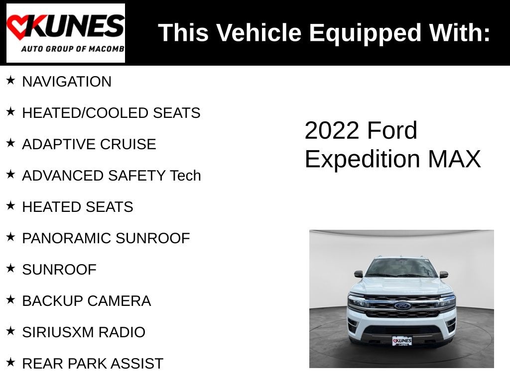 Used 2022 Ford Expedition Max King Ranch SUV