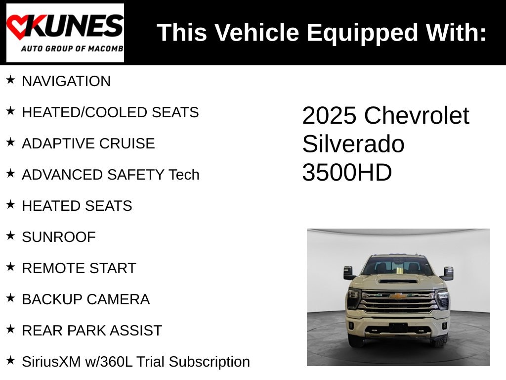 Used 2025 Chevrolet Silverado 3500HD High Country Truck